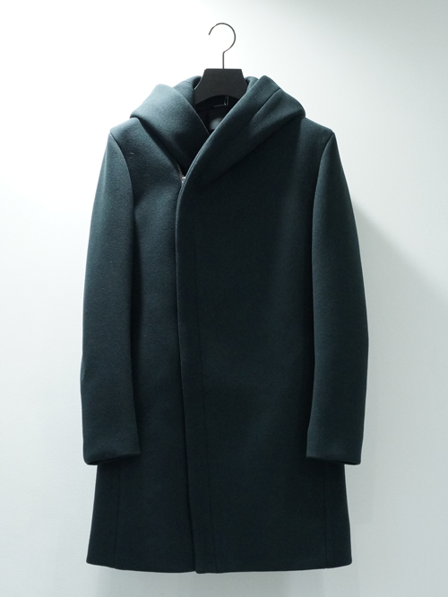 junhashimoto wrap coat ラップコート カーキ