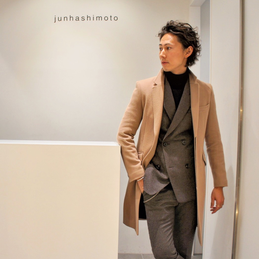 【定価￥8万】junhashimoto OVER W CHESTER COAT