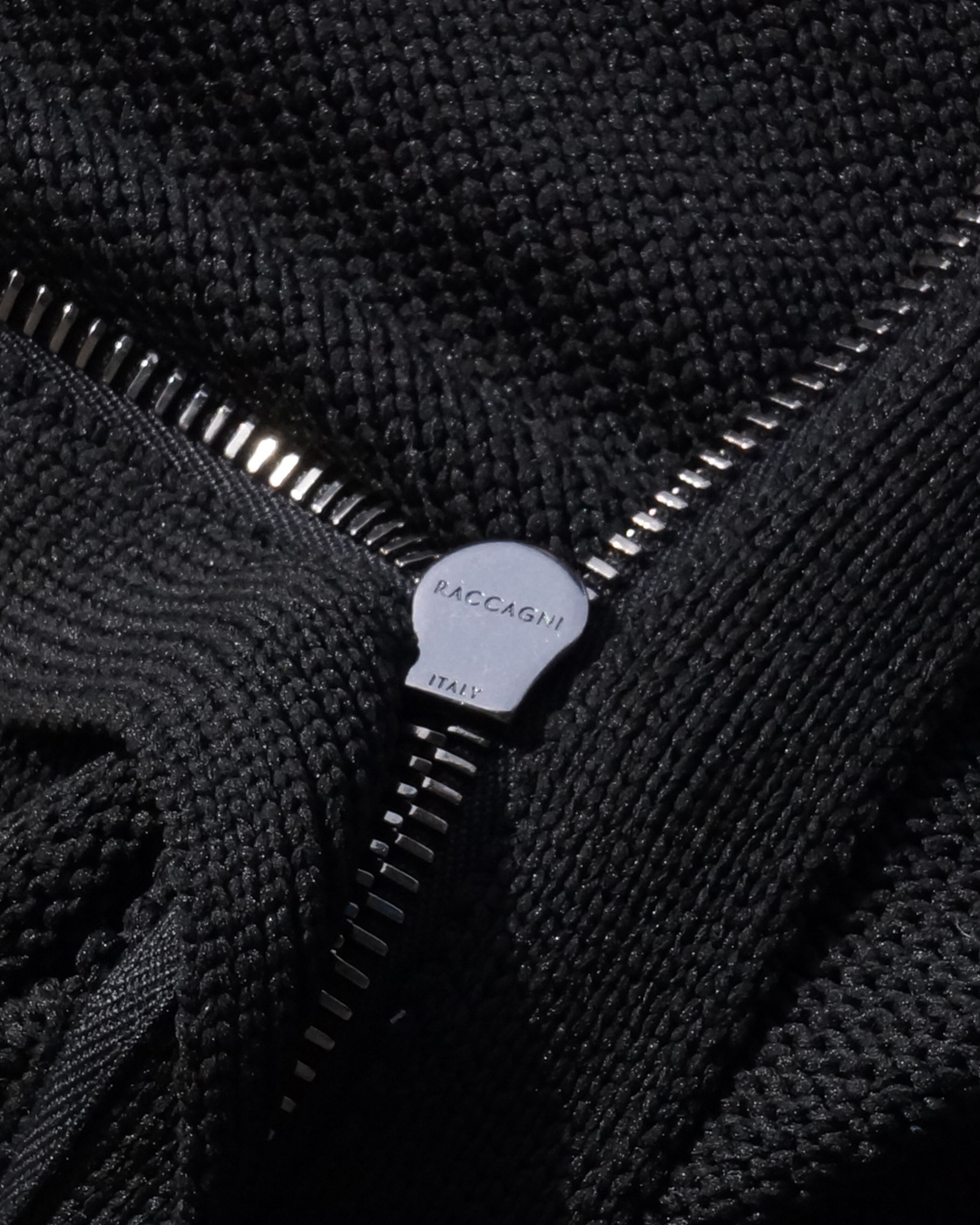 ZIP KNIT BLK sty 1080 20