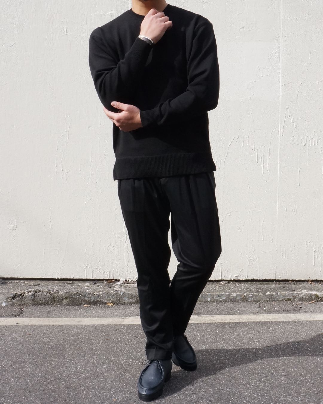 ZIP KNIT BLK sty 1080 7