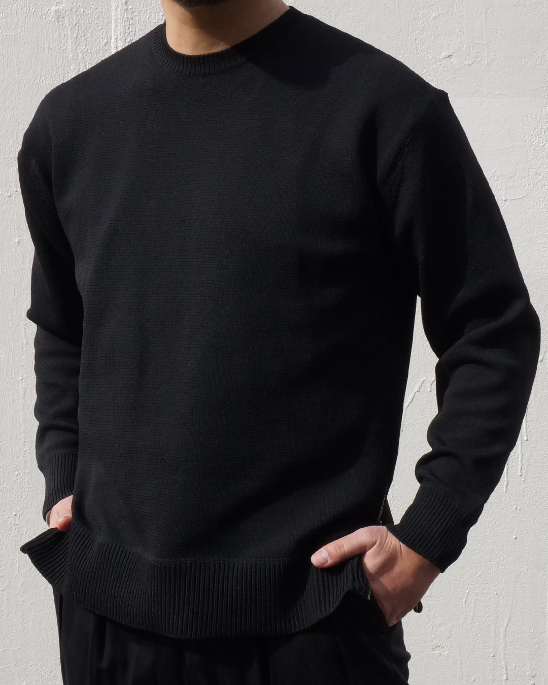 ZIP KNIT BLK sty 1080 8