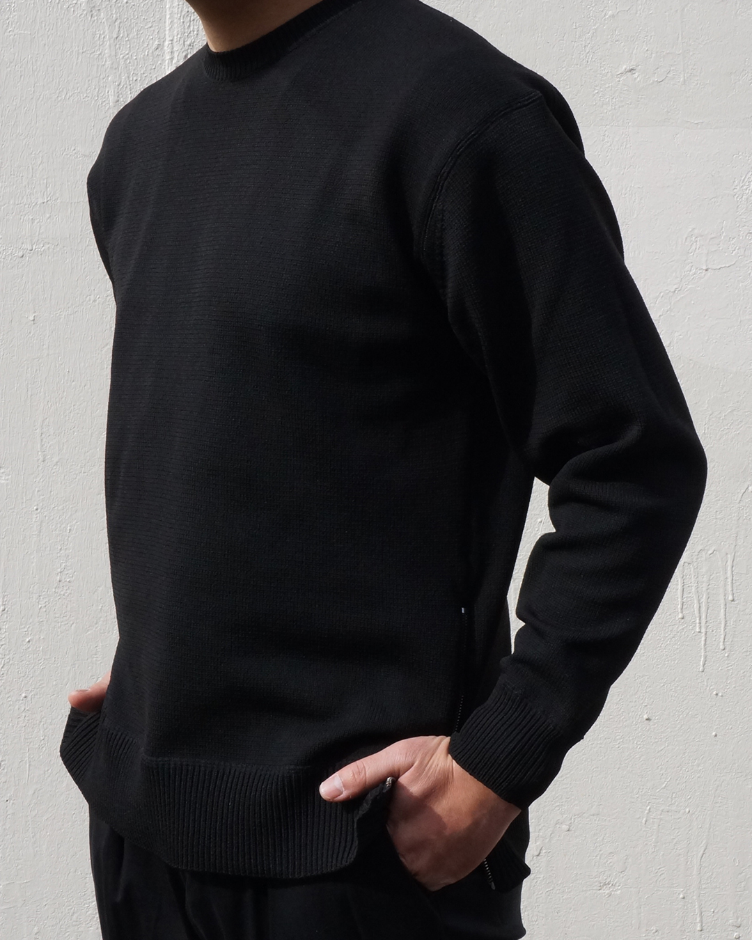 ZIP KNIT BLK sty 1080 9