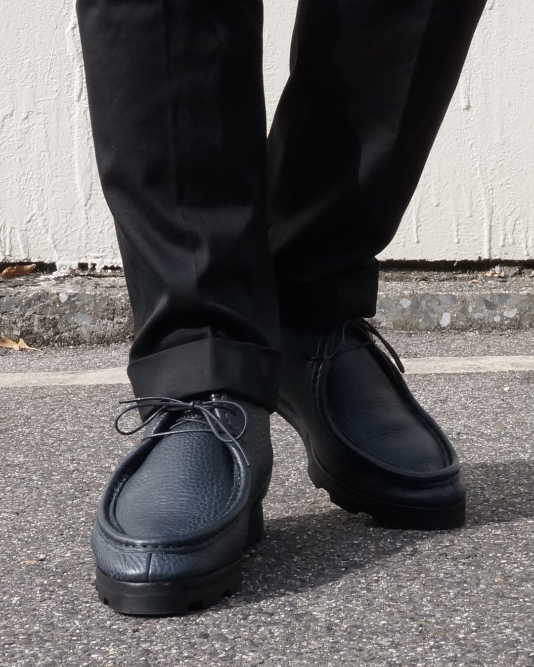 別注モカシン NVY 着用 1080 2