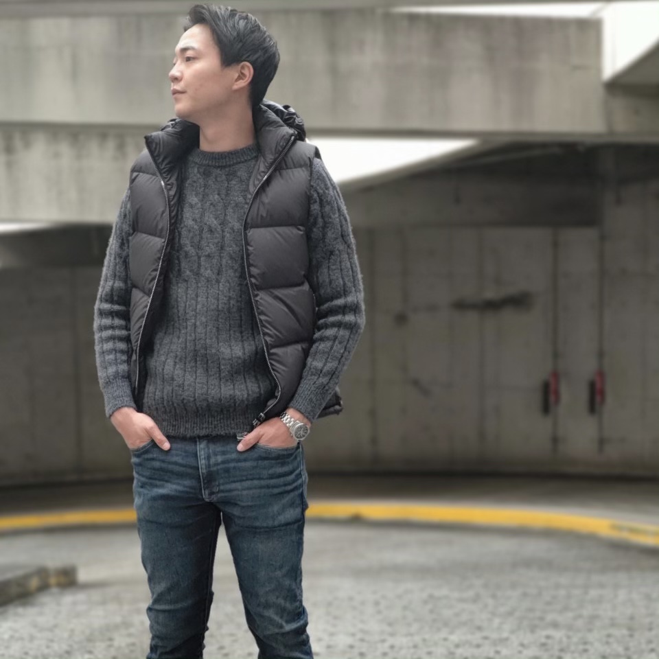 メーカー再生品】 ダウンベスト downvest/size4 junhashimoto ダウン ...