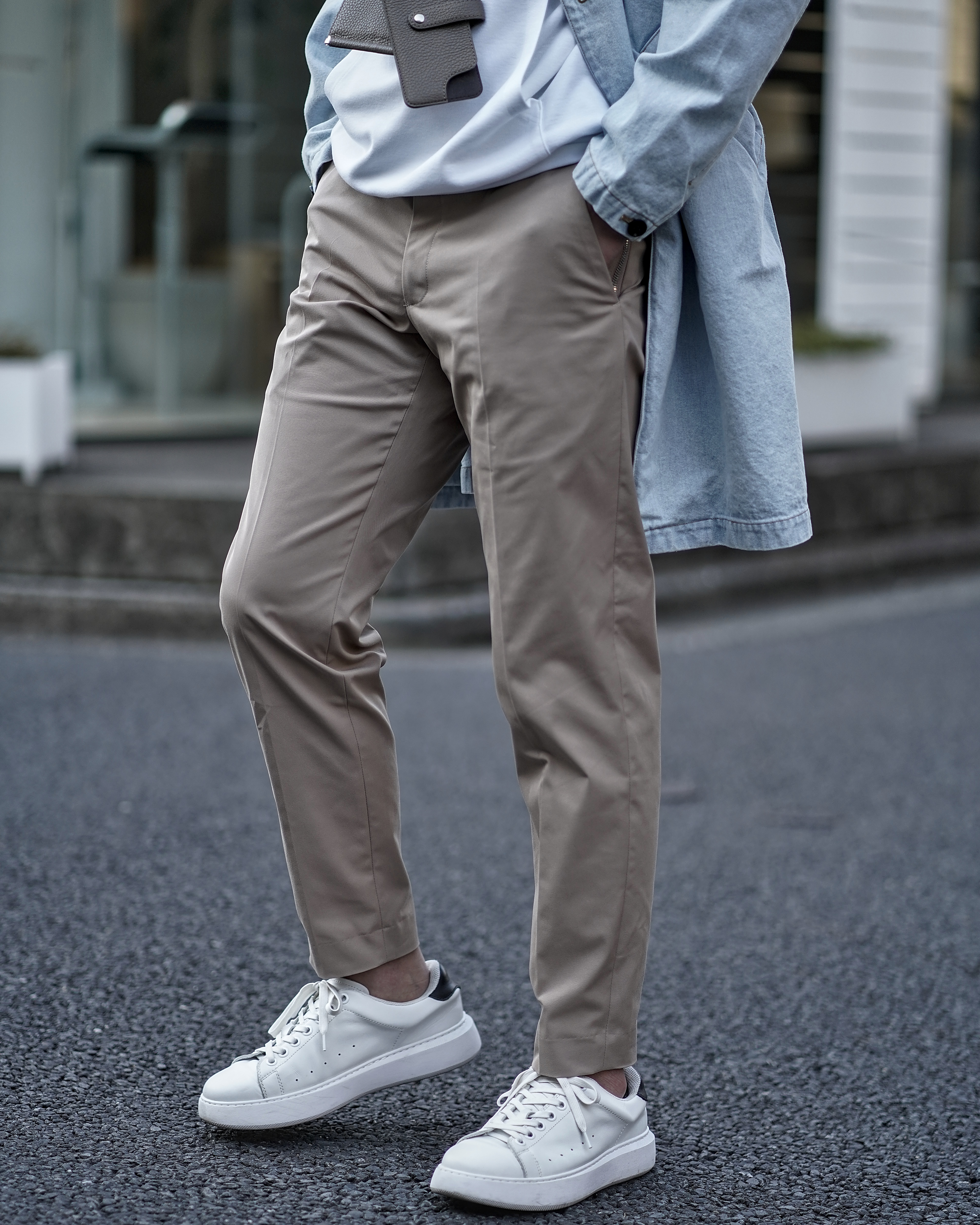 22/SS新作商品 》P04 TUCK LESS PANTS | junhashimoto